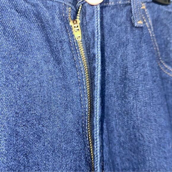 RUSTLER x WRANGLER 38 x 30 Vintage Dark Wash Regular Fit Four Pocket Jeans - Picture 8 of 13